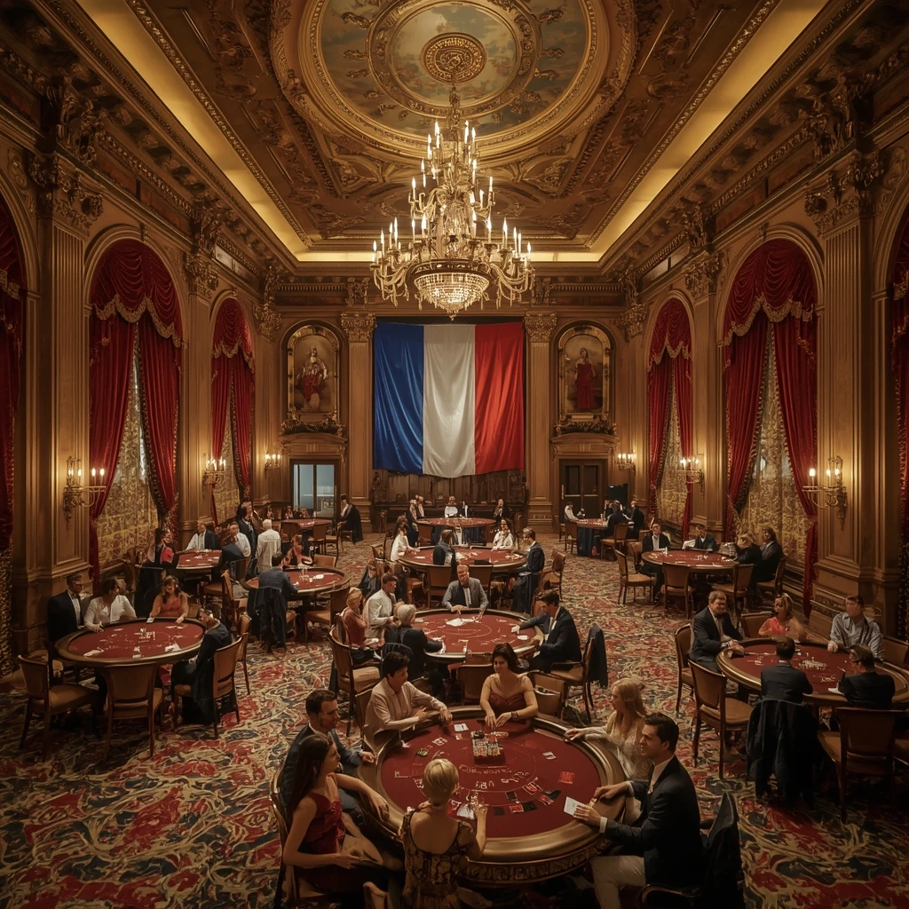 Le casino et le drapeau français BIT CASINO